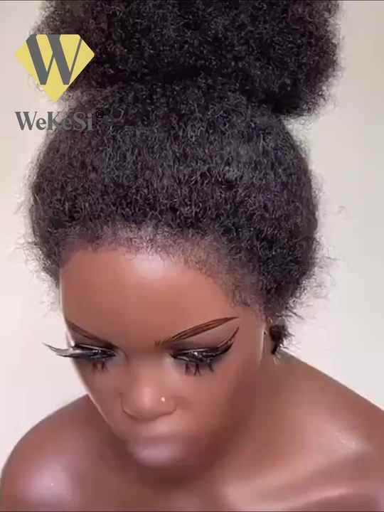 360 HD Lace Front Human Hair Wigs Invisible Water Wave Lace Front Wig ...
