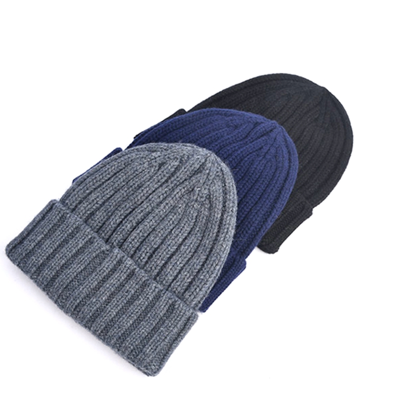 Flag of Massachusetts-MA Men/&Women Warm Winter Knit Plain Beanie Hat Skull Cap Acrylic Knit Cuff Hat