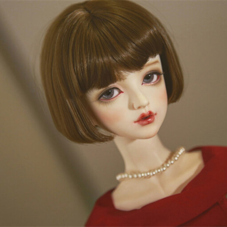 Производители продают кукольные парики из синтетических волос для девочек по дешевой цене