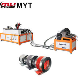 MYT brand Full Automatic rectangular canvas flexible duct connector machine