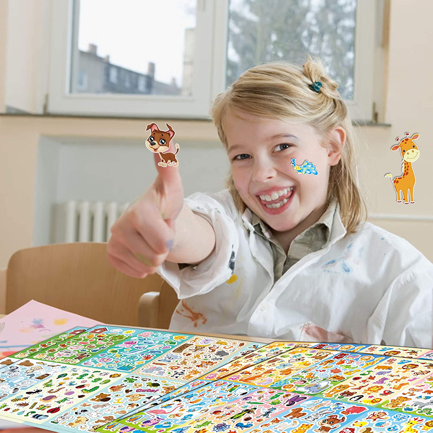 Оптовая продажа, индивидуальная самоклеящаяся бумажная наклейка для украшения