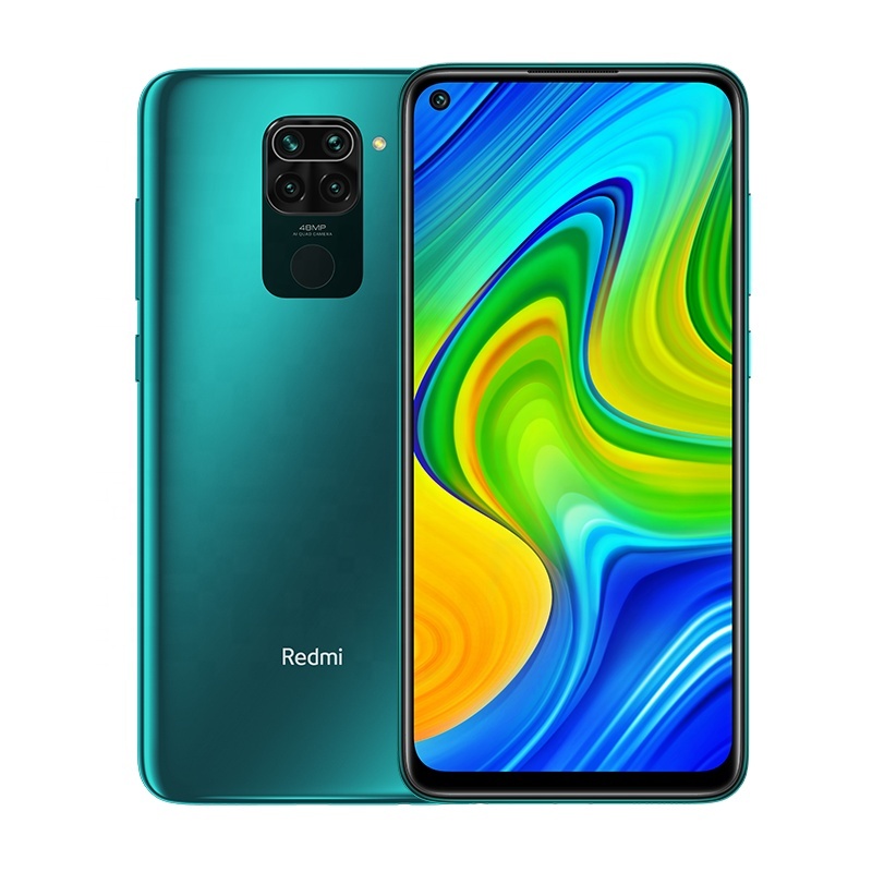 Глобальная версия Xiaomi Redmi Note 9 64 Гб NFC Чехол для мобильного телефона, мобильный телефон, 3 Гб RAM Helio G85 5020 мАч батарея 18 Вт QC 6,53 "dotdisplay 48MP