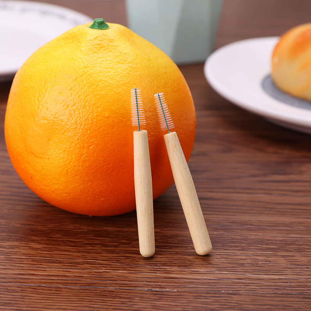 Бамбуковая ручка, межзубные щетки, зубная нить, зубная нить, щетка для чистки зубов, зубочистка, инструмент для ухода за полостью рта