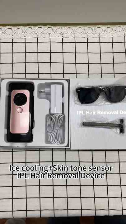 Hot Selling Black White Home Use Permanent Ipl Hair Removal  display picture 3