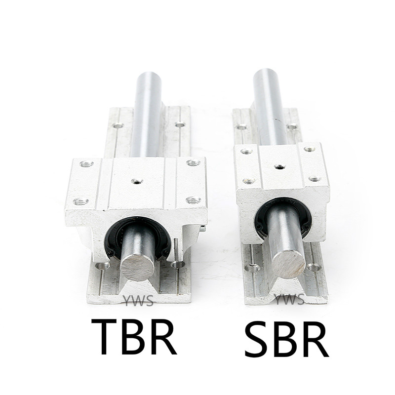 1100mm length circular saw guide sbr20 rail heavy duty linear guide rail with block sbr20luu