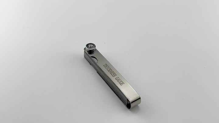 23 Lames En Acier Inoxydable Jauge D'épaisseur Outil De Mesure Double Marquage Métrique Et Impérial