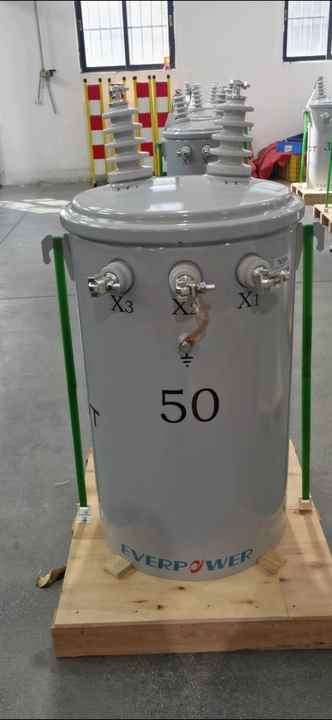 Overhead Transformer Rack 10kva overhead transformer 35kv Single Phase pole mounted Transformer ...