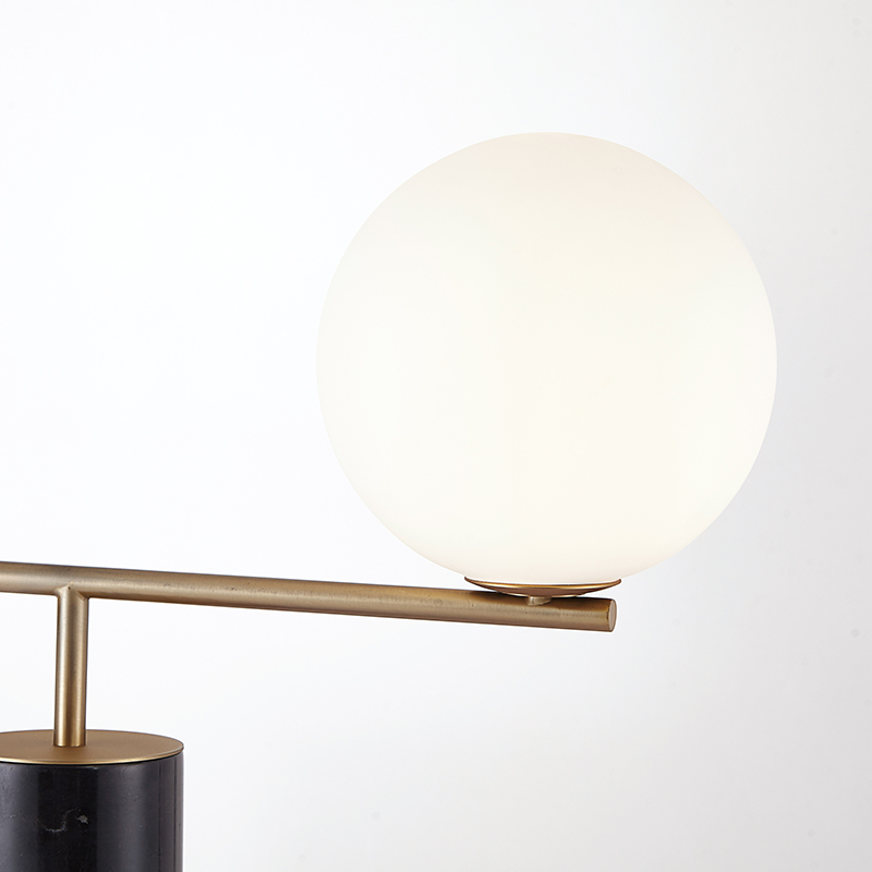 Postmodern personality marble table lamp living room bedroom hotel  table lamp
