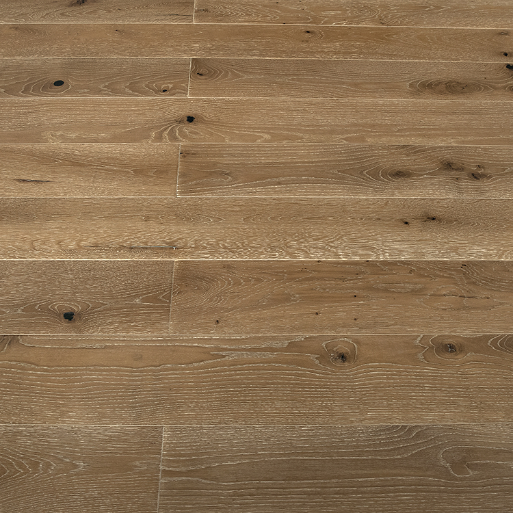 European oak waterborne glaze cured finish multilayer  oak engineered wood flooring