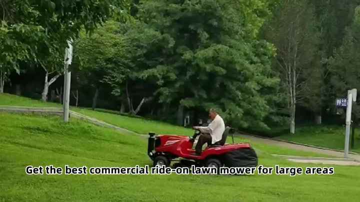 Hot Sale 4WD Gasoline Zero Turn Lawn Mower Golf Course Tractor High Speed Efficient Cutting Machine Car Ride lawn mower tractor