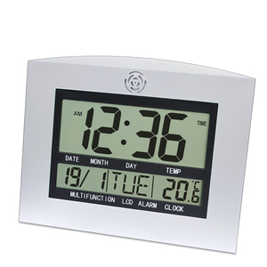 kh cl110 gumus kendinden ayari dijital lcd takvim duvar kapali termometre geri sayim sayaci ev dekorasyon saati