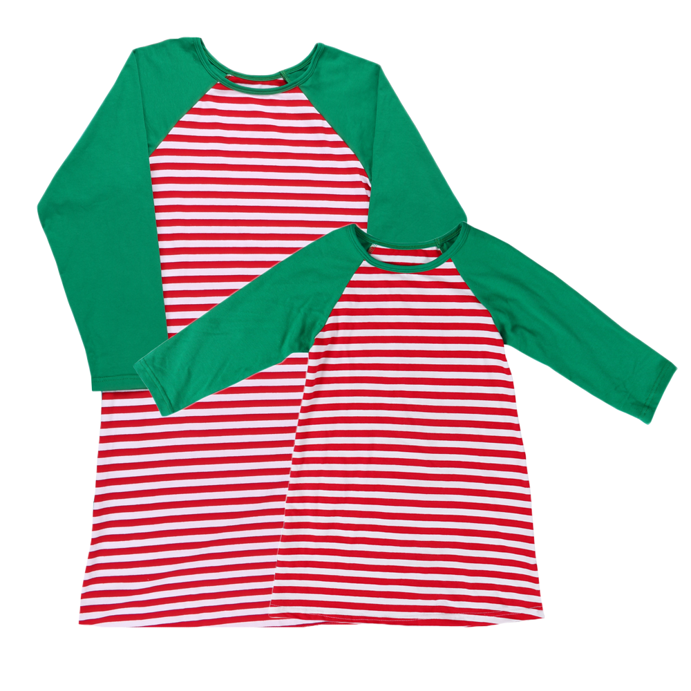 2021, комплект одежды для мамы и меня, Хлопковая пижама для девочек, детская рубашка с длинным рукавом, женская одежда для сна, пижама, ночная рубашка