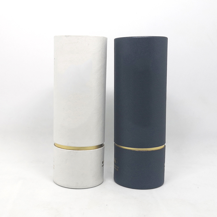 30ml essential oil bottle packaging white black cardboard paper cosmetic tube