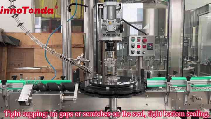 full auto aluminum lid capping machine Ropp stelvin capper for glass ...