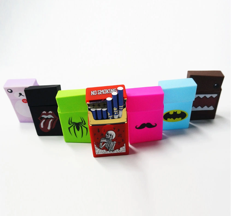 Custom Eco-Friendly Silicone Cigarette Case