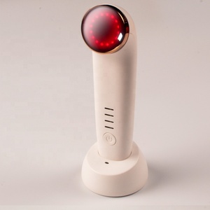 Galvanic Portable Red Blue Led Light Therapy Anti Aging Light Therapy Facial Skin Rejuvenation Device Infrared Light for Skin