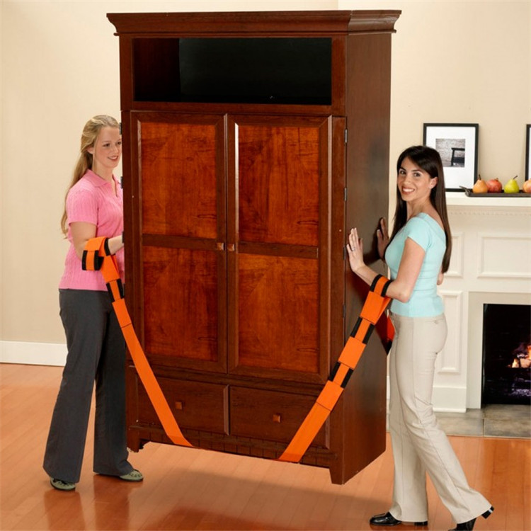 Оптовая продажа с фабрики 2 человек подъема и перемещения ремни системы Heavy Duty подъемник для мебели