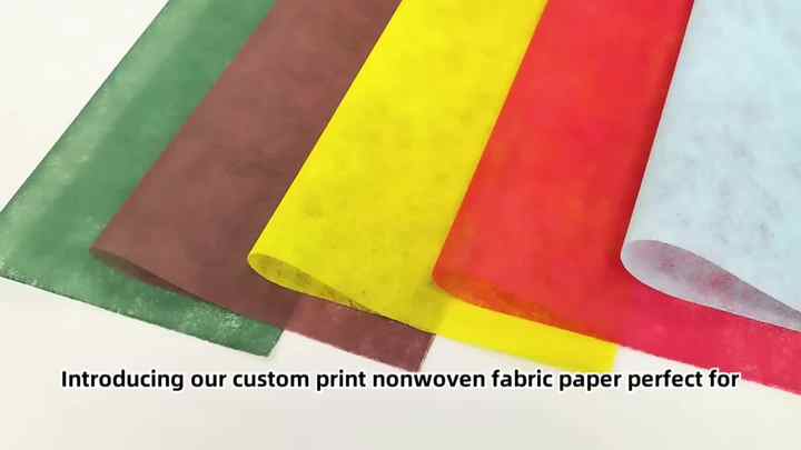 Waterproof Coated Resin Virgin Pulp Non Woven Recyclable Semi ...