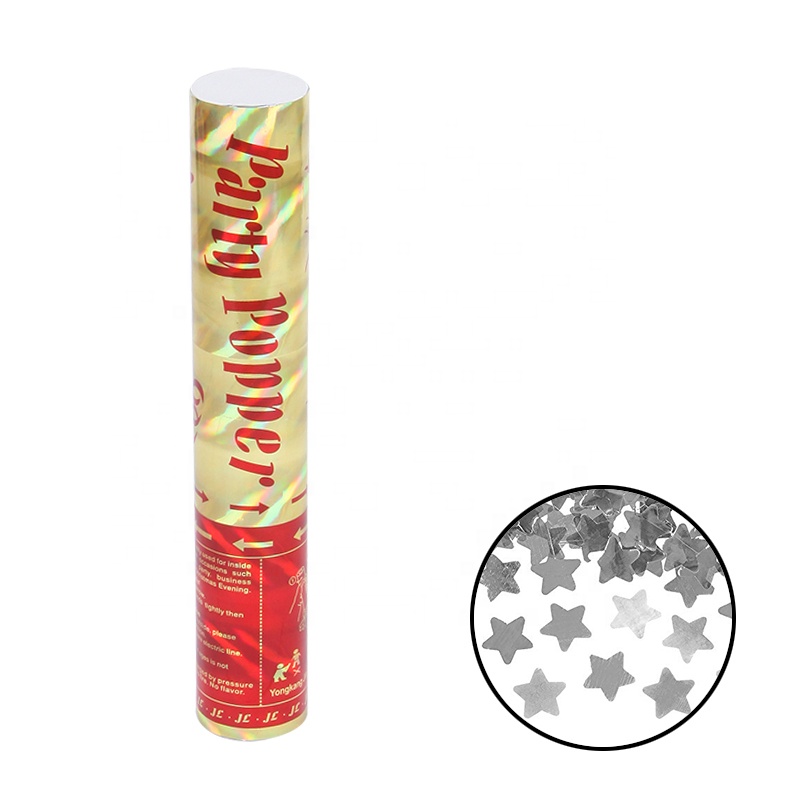 BULK 40cm Multi Confetti Gun Cannon Shooter Popper Compressed Wedding Birthday