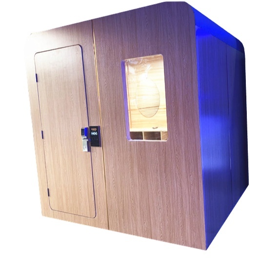 WIMI High Quality Sleeping Pod Hotel Wooden Capsule Hotel Bed Furniture Set Mini House Bed house cabin hotel bedroom sets