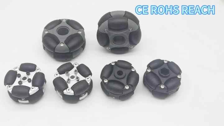 1.5 Inch) Double Plastic Tiny Mechanical Omni Wheel 38mm - Durable