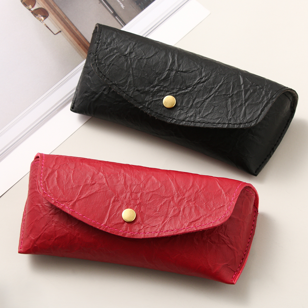 Mármore portátil Unisex Óculos De Sol Caso Óculos Caixa De Óculos Eyewear Protetor Do Caso Da Aleta de Couro Acessórios para Mulheres Dos Homens