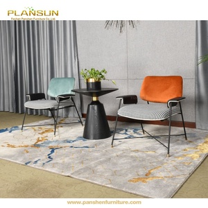 tiange mobilya oturma odasi siyah metal cerceve baxter bauhaus koltuk