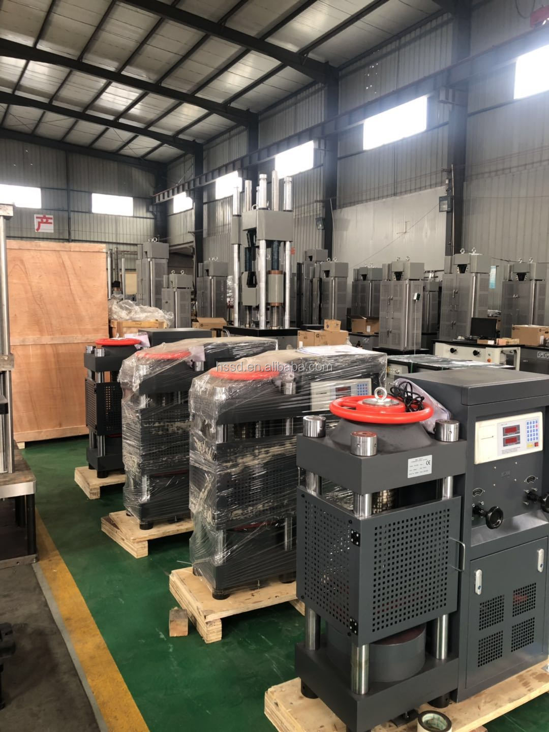 Yes-2000 2000kn Máy Kiểm Tra Nén Khối Xi Măng/Thiết Bị Kiểm Tra Nén Cho Bê Tông Và Gạch