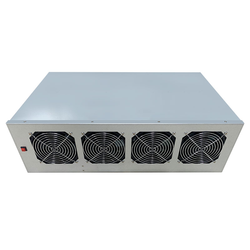 Factory GPU TI Mining rig Miner 8gpu Mining Case Ethereum Mining machine with 8 fans