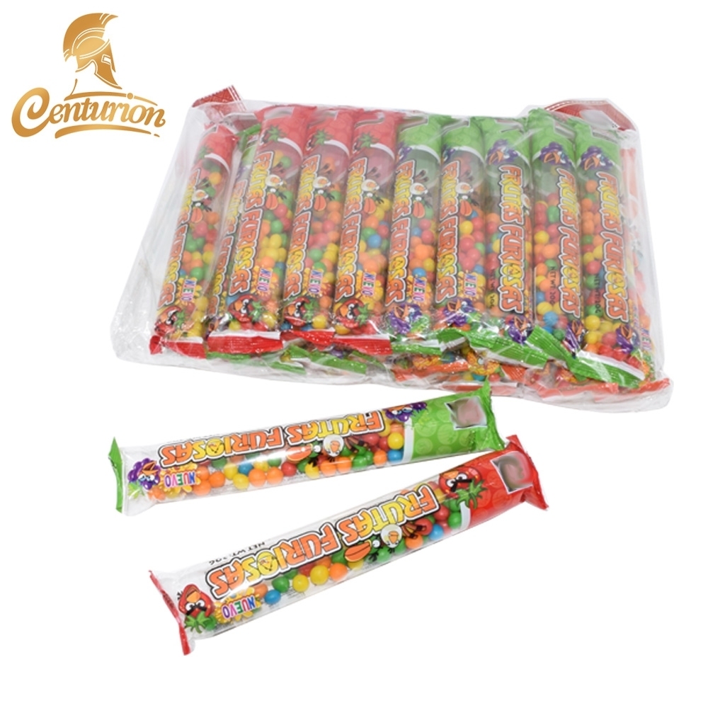 Private Label Mix Fruity Rainbow Chewy Balls Candy