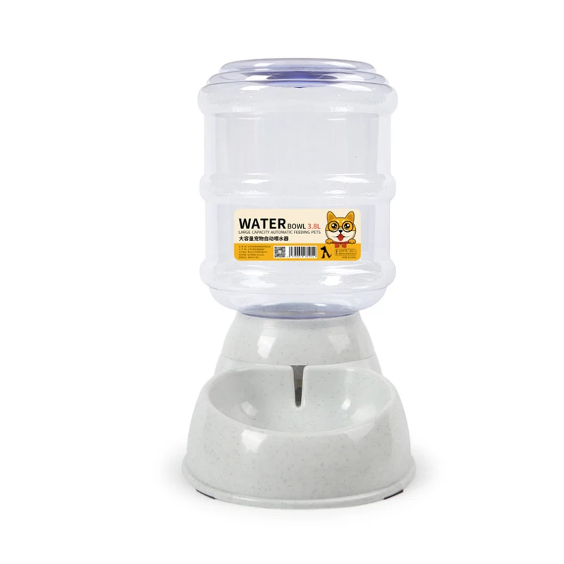 3.8L собака диспенсер для воды Pet подачи фонтан экологичный автоматический еда вода диспенсер для собак и кошек