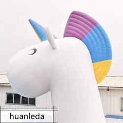 2021 Factory customized 11m huge floating Unicorn inflatable water park equipment for sell