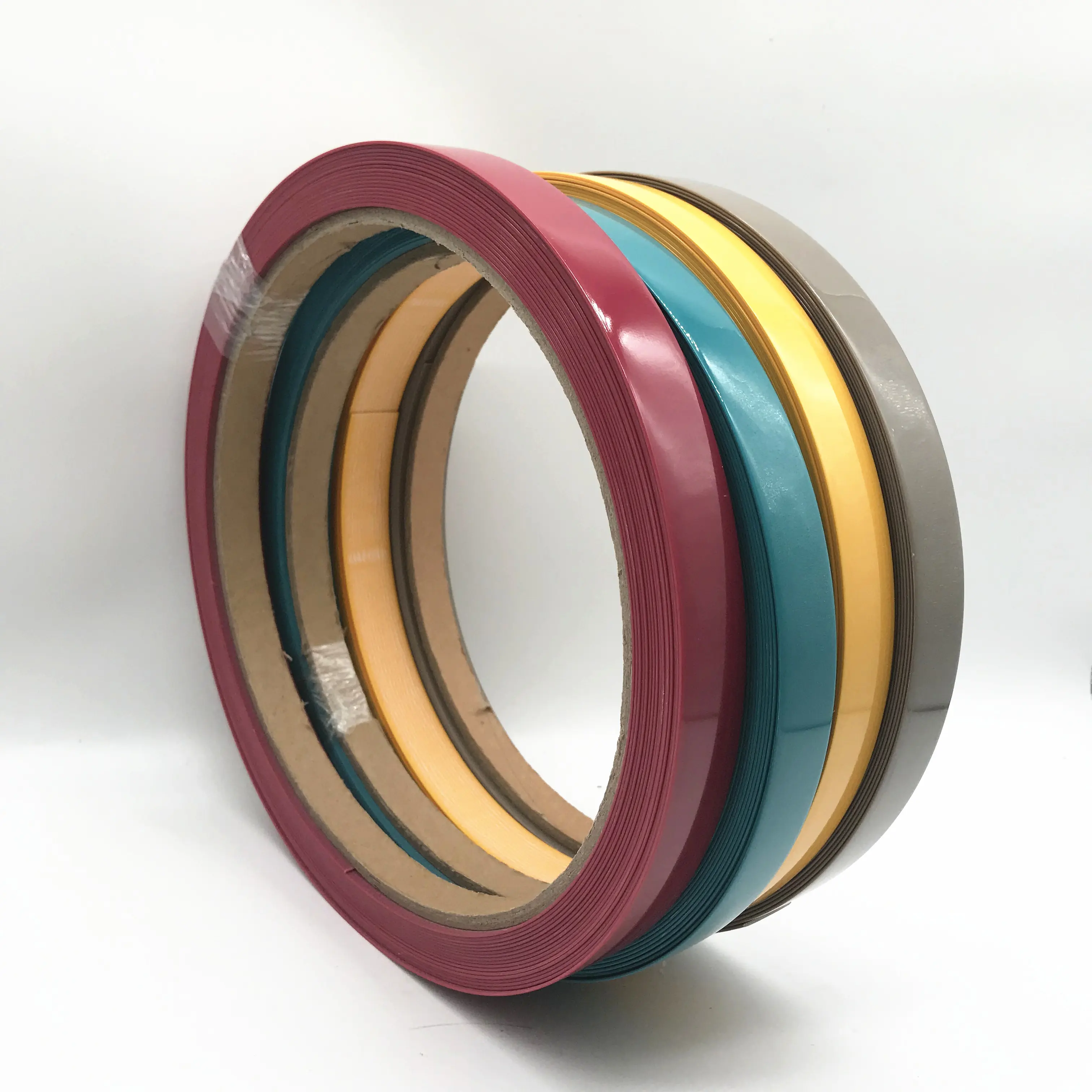 Высокое качество 1,5*20 мм сплошной цвет ПВХ кромкооблицовка для мебельного покрытия