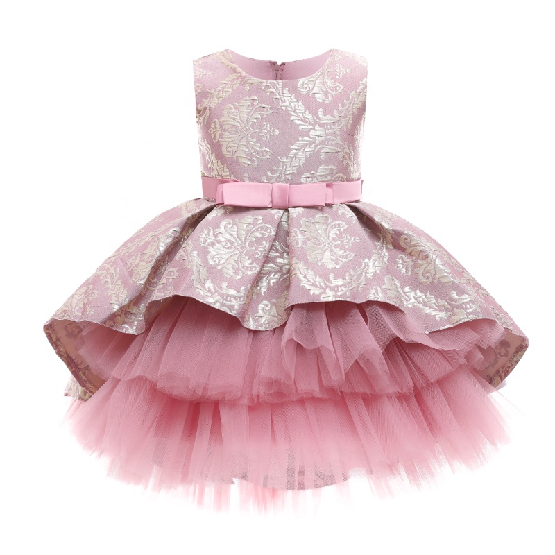 Недорогая красивая юбка для девочек от 90 см до 140 см многоярусная юбка милое платье для дня рождения 2171