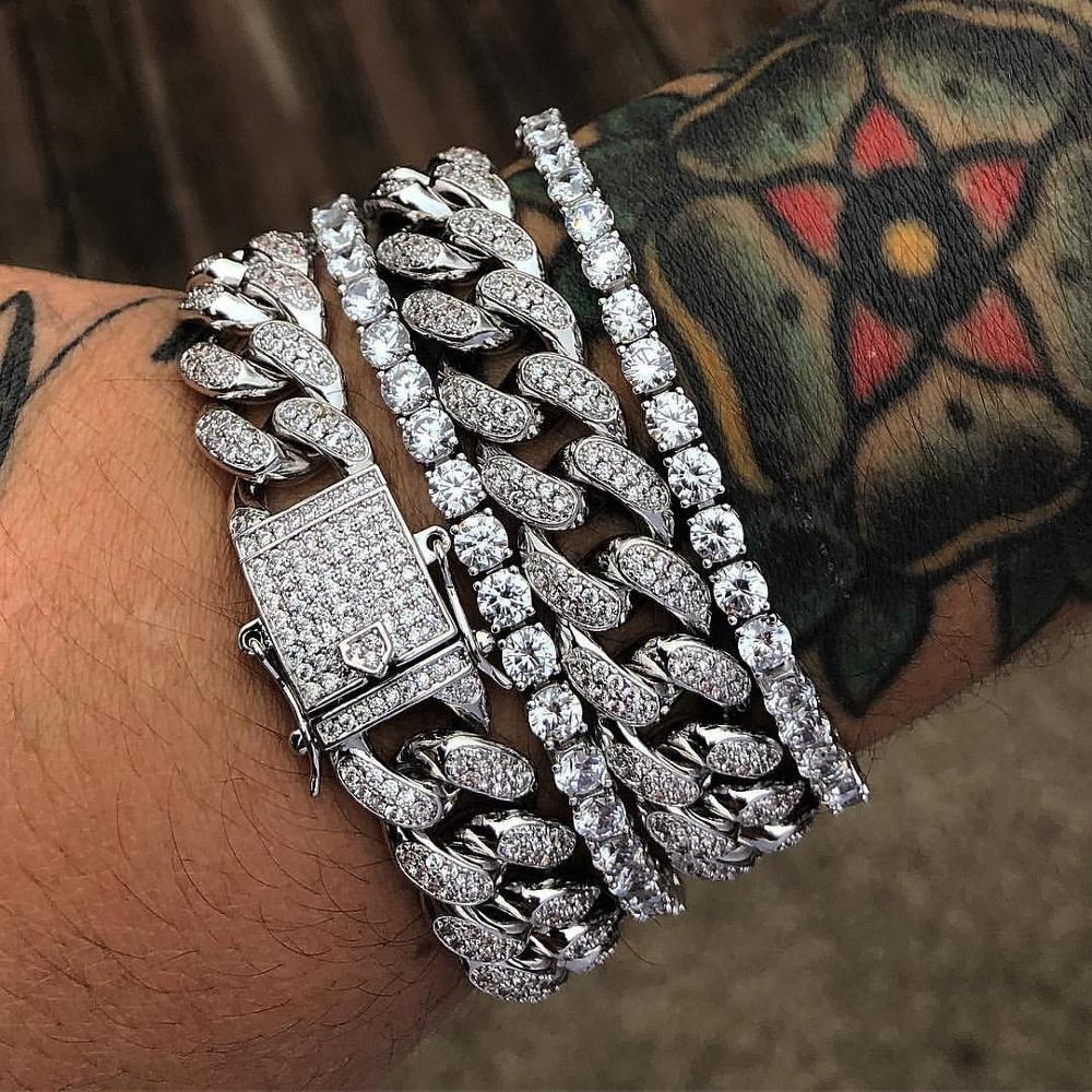mens diamond bracelets wholesale