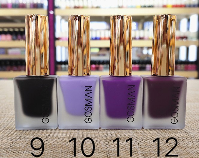 Nail Art Paint OEM/ODM multi color homemade custom design popular fashion matte candy color gel nail polish