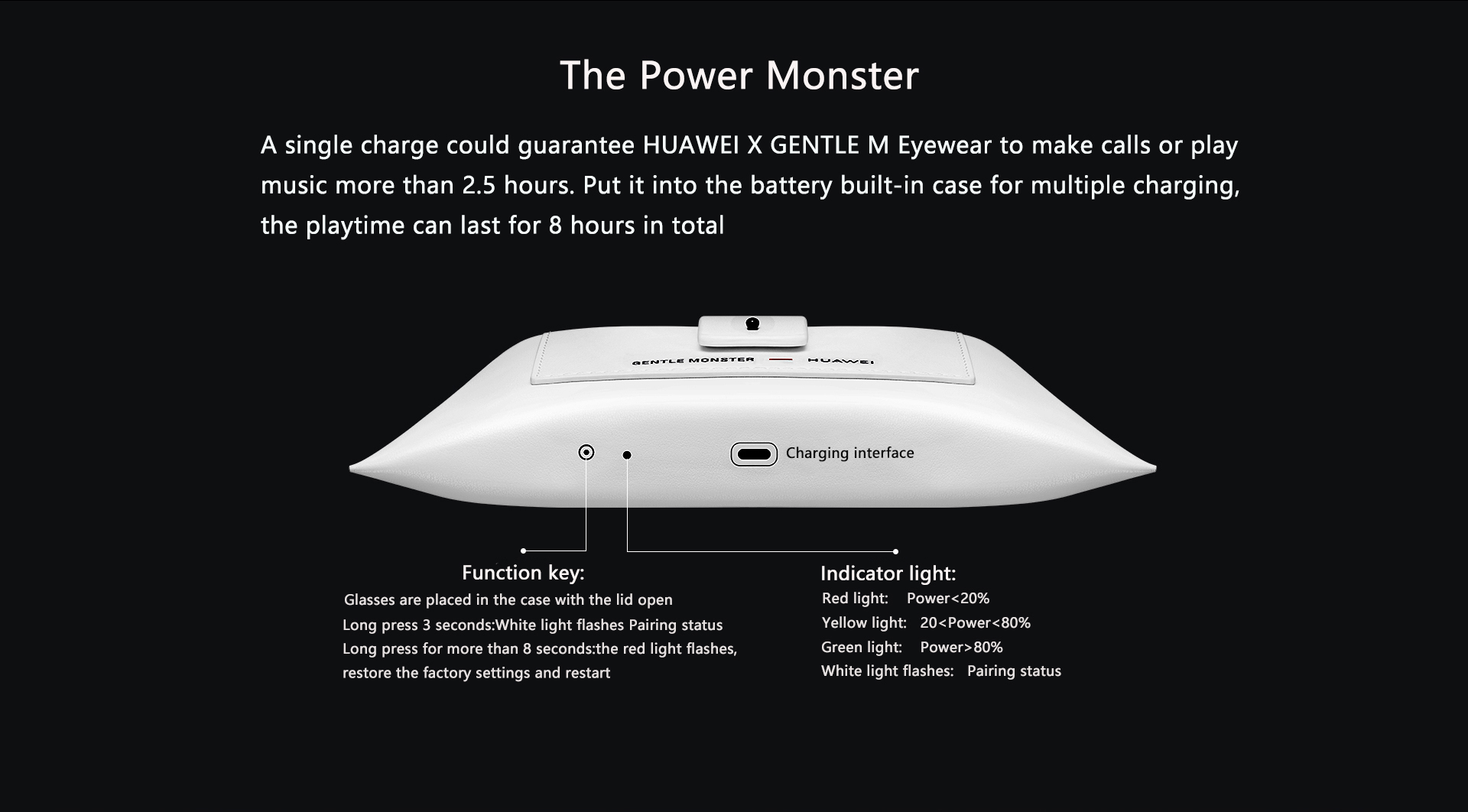 HUAWEI X Gentle M smart Eyewear SMART JACKBYE-01 smart glasses HD Stereo waterproof noise reduction wireless charging sunglasses