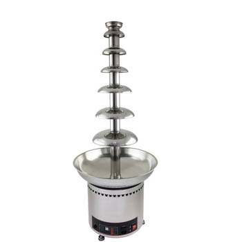 110V/220V 7 уровня нержавеющая сталь коммерческий шоколадный фонтан шоколадного фондю машина для приготовления шоколада для отеля CE по ограничению на использование опасных материалов в производстве