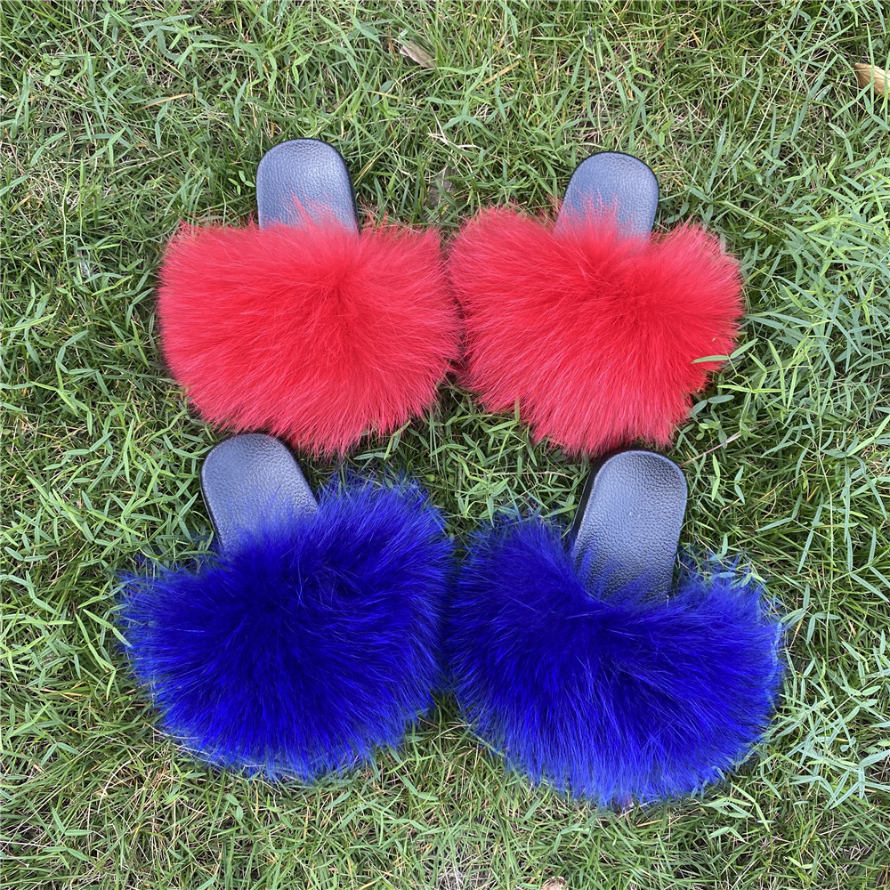Summer Hot Deisgn Factory Sandals Non-slip Slippers Kids Furry Slides Jelly Purse And Fur Slides