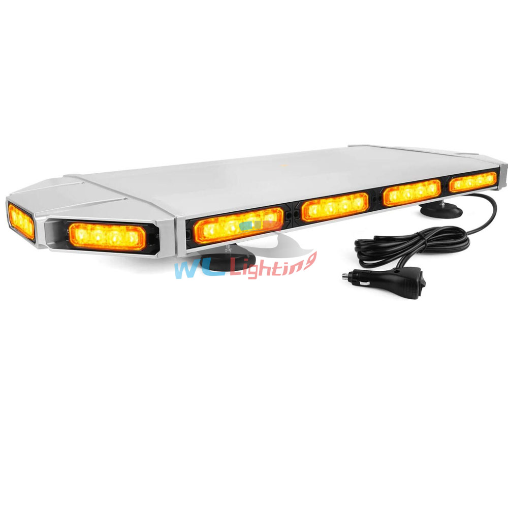 29 "дюймов Янтарный предупредительный дорожный знак безопасности проблесковым маячком бар-3 Вт низкопрофильные Магнитная Потолочный Мини светодиодная осветительная балка для снежной погоды