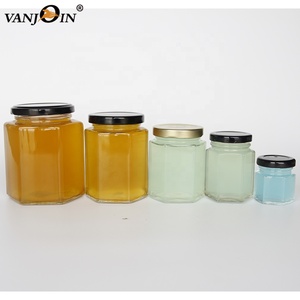 kioski Tarro De Cristal De Miel De 500ml Tarro De Miel Hecho A Mano con Cazo Miel De Vidrio Tarro De Miel Tarro De Miel De Vidrio para Cocina Casera