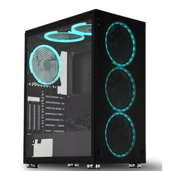 SATE( K880) EATX ATX / Micro ATX ITX factory computer case New design cheap gaming case computer desktop acrylic case