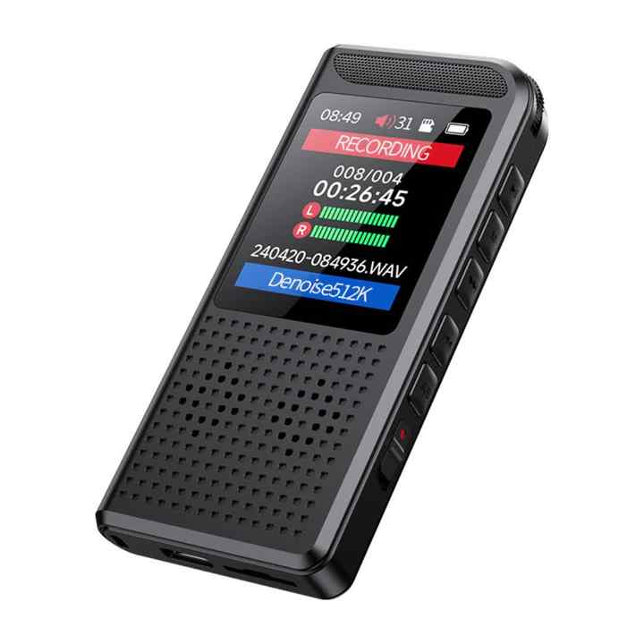 Rechargeable Recorder Rechargeable Voice Recorder MP3 Pocket Recording Pen Long-distance ...