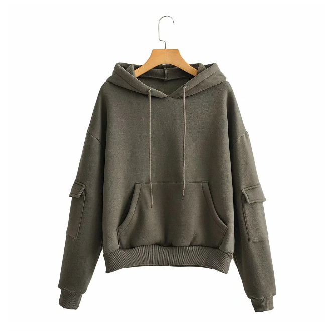 Хорошее качество, Популярный Пользовательский логотип, круглый вырез и свободная толстовка с карманом