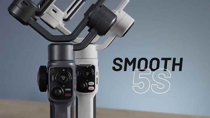 ZHIYUN Smooth 5S AI - Ultimate Stabilization for Videos