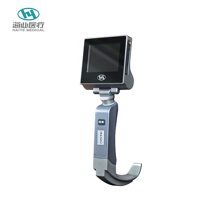 3'' TFT LCD Pediatric Fiber Optic Video Laryngoscope 16GB