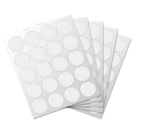 Прочный клей 25 мм/38,1 мм/50 мм, прозрачные круглые виниловые купольные эпоксидные наклейки на заказ