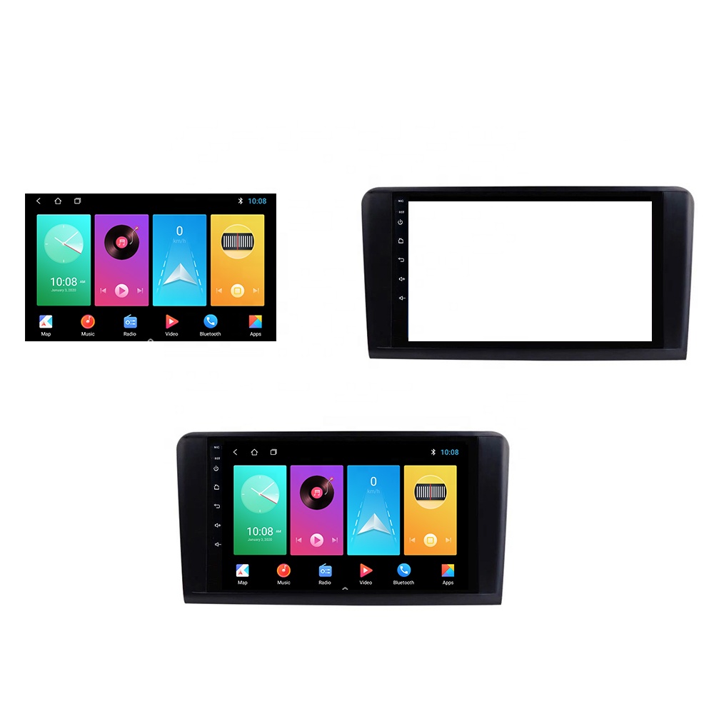 Car console Car Stereo Navigation Digital Slide Touchscreen Car DVD Radio Receiver 9 inch For BENZ ML 2006-2010