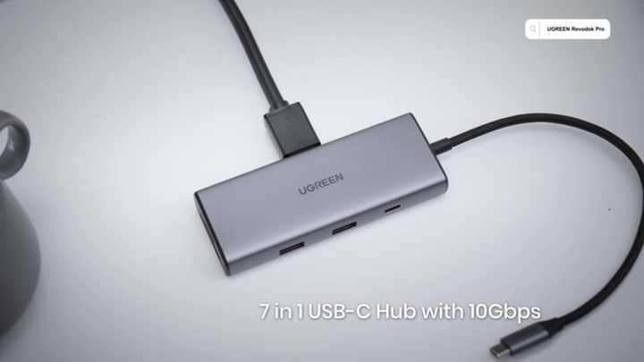 UGREEN Uno 10Gbps Hub USB C HDMI 4K 60Hz PD 100W Charge 4 Data Ports 2A2C UGREEN Uno 10Gbps Hub USB C HDMI 4K 60Hz PD 100W Charge 4 Data Ports 2A2C