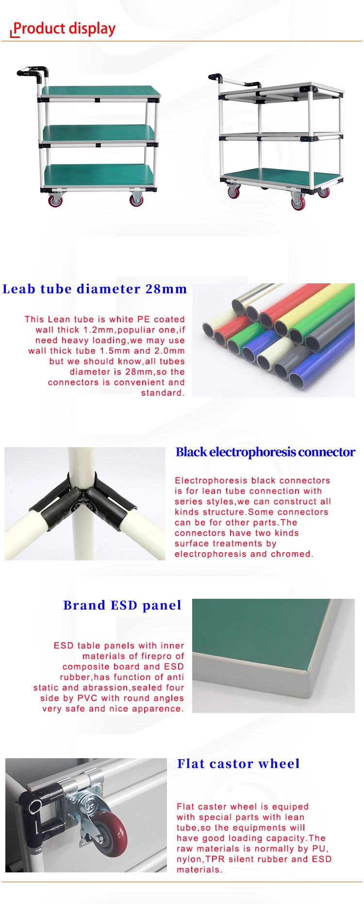 Depo için Alüminyum Çevirme El Çekme Sepeti Çelik Platform 9